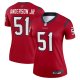 Women's Houston Texans Will Anderson Jr. Nike Red  Legend Jersey