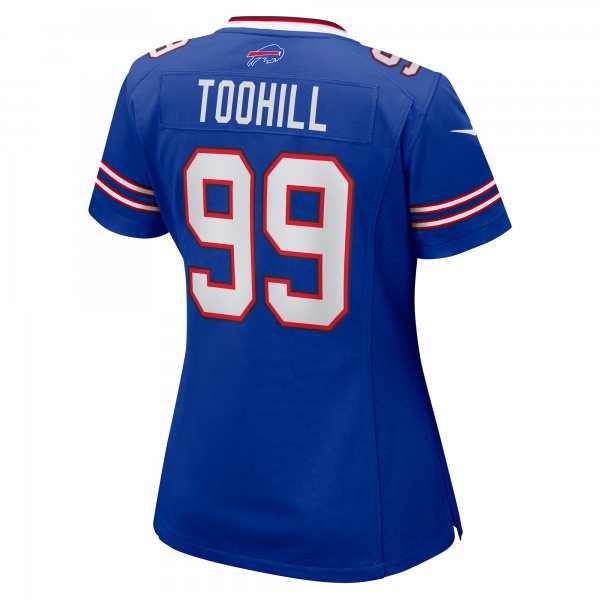 Women's Buffalo Bills Casey Toohill Nike  Royal Team Game Jersey