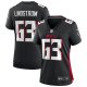 Women's Atlanta Falcons Chris Lindstrom Nike Black Game Jersey