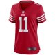 Women's San Francisco 49ers Brandon Aiyuk Nike Scarlet Player Jersey