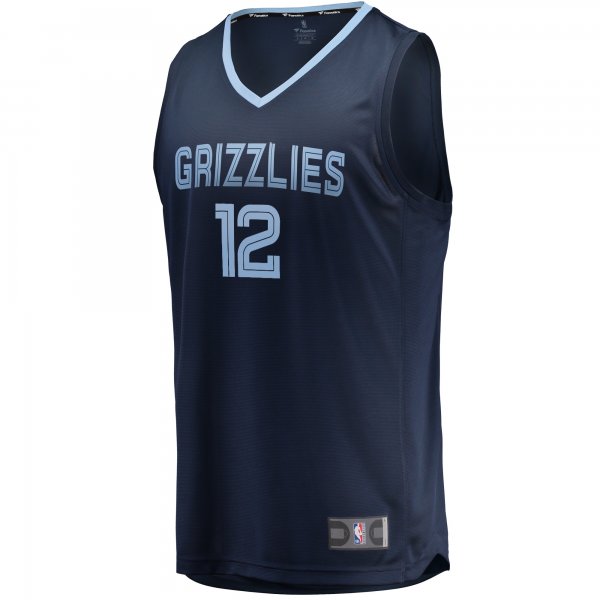 Men's Memphis Grizzlies Ja Morant Fanatics Navy Replica Fast Break Jersey - Icon Edition