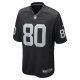 Men's Las Vegas Raiders Jesper Horsted Nike Black Game Player Jersey