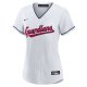 Women's Cleveland Guardians Nike White Home Blank Replica Jersey