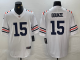 Men's Chicago Bears #15 Rome Odunze White Limited Jersey