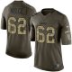 Nike Philadelphia Eagles #62 Jason Kelce Green Men's Stitched NFL Limited Salute to Service Jersey