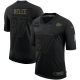 Men's Kansas City Chiefs Travis Kelce Nike Black 2020 Salute To Service Limited Jersey