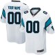 Nike Carolina Panthers Customized White Stitched Elite Youth NFL Jersey