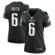 Women's Philadelphia Eagles DeVonta Smith Nike Black Alternate Game Jersey