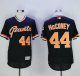 San Francisco Giants #44 Willie McCovey Black Flexbase Collection Cooperstown Stitched MLB Jersey