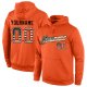 Men's Custom Stitched Orange Vintage USA Flag-Cream Sports Pullover Sweatshirt Hoodie