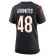 Women's Cincinnati Bengals Cal Adomitis Nike Black Game Player Jersey