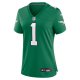 Women's Philadelphia Eagles Jalen Hurts Nike Kelly Green Game Player Jersey