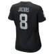 Women's Las Vegas Raiders Josh Jacobs Nike Black Game Player Jersey