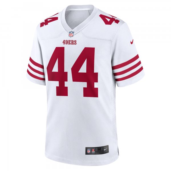 Men's San Francisco 49ers Kyle Juszczyk Nike White Player Game Jersey