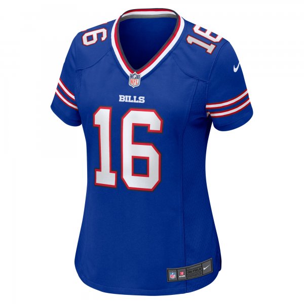 Women's Buffalo Bills Trent Sherfield Nike Royal Game Player Jersey