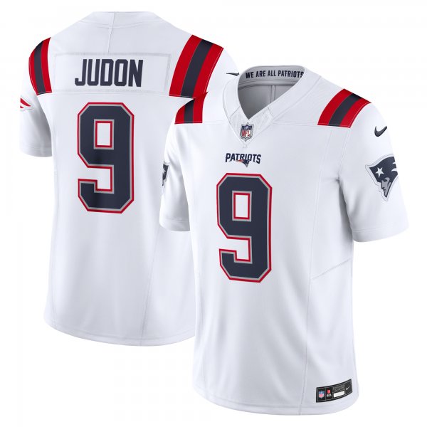 Men's New England Patriots Matthew Judon Nike White Vapor F.U.S.E. Limited Jersey