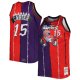 Men's Toronto Raptors Mitchell & Ness Purple/ Red Big & Tall Hardwood Classics 1998/99 Split Swingman Jersey