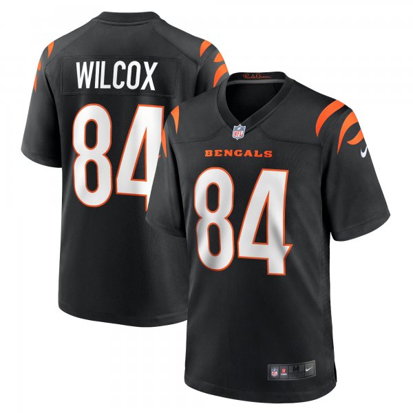 Men's Cincinnati Bengals Mitchell Wilcox Nike Black Player Game Jersey