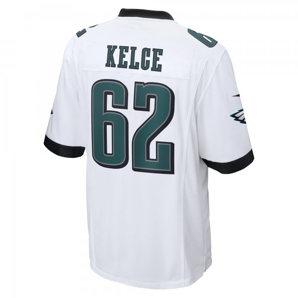 Men's Philadelphia Eagles Jason Kelce Nike White  Game Jersey