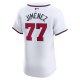 Men's Atlanta Braves Joe Jimenez Nike White Home Elite Player Jersey