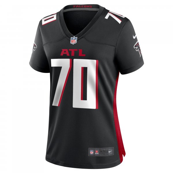 Women's Atlanta Falcons Jake Matthews Nike Black Game Jersey