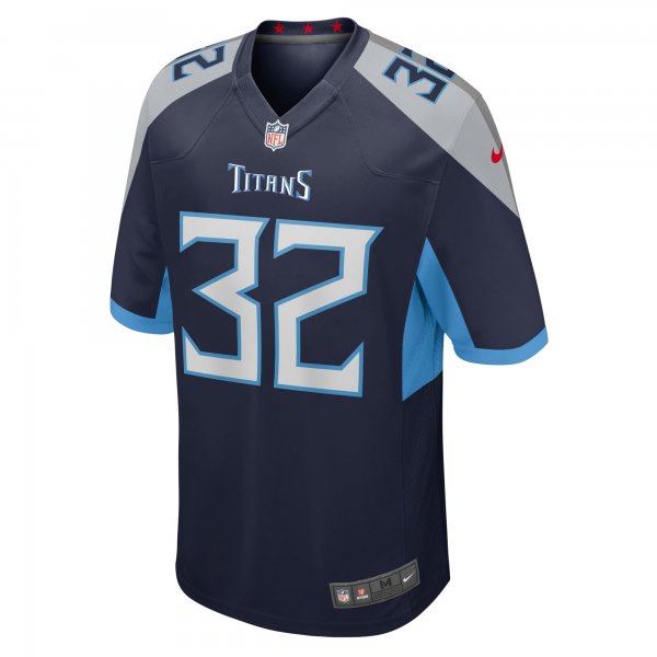 Men's Tennessee Titans Tyjae Spears Nike  Navy Team Game Jersey