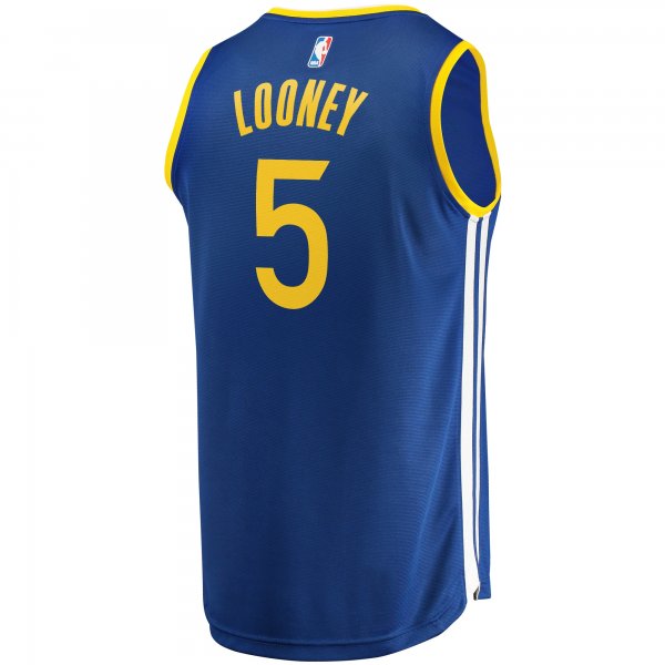 Men's Golden State Warriors Kevon Looney Fanatics Royal Fast Break Replica Player Team Jersey - Icon Edition