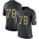 Men's Nike Buffalo Bills #78 Bruce Smith Black Limited Football 2016 Salute To Service NFL Jersey