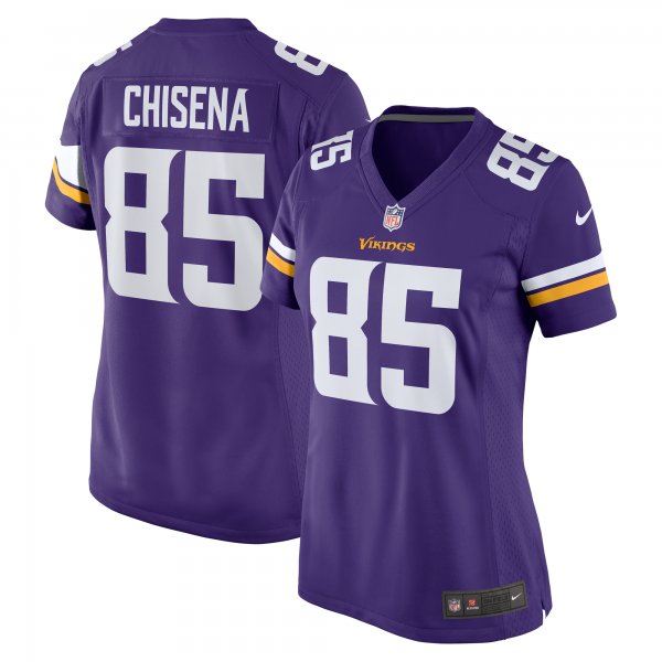 Women's Minnesota Vikings Dan Chisena Nike Purple Game Jersey