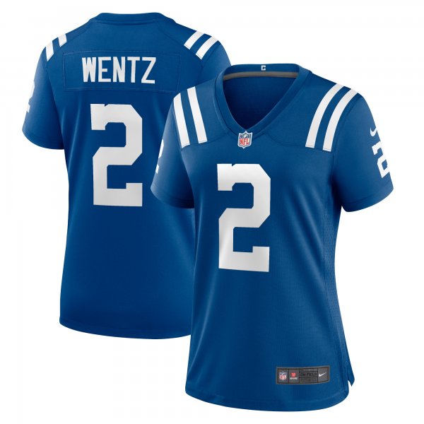 Women's Indianapolis Colts Carson Wentz Nike Royal Game Jersey