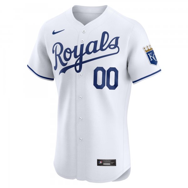 Men's Kansas City Royals Nike White Home Elite Pick-A-Player Retired Roster Jersey