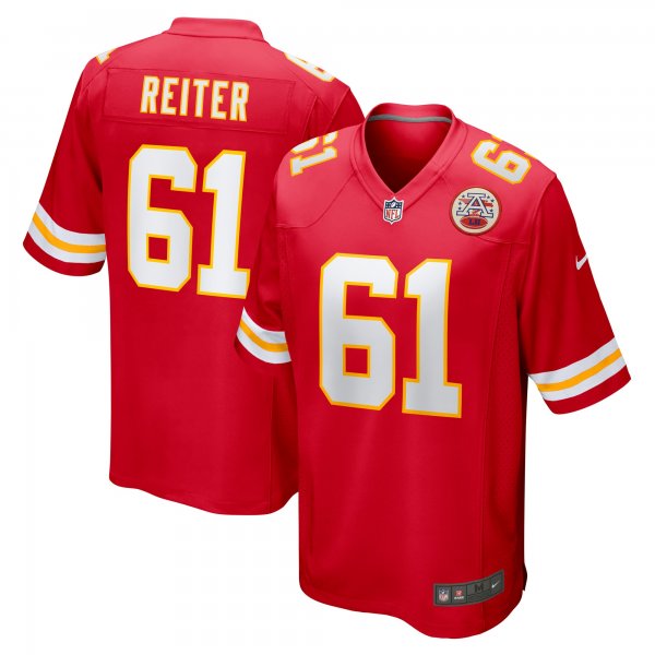 Men's Kansas City Chiefs Austin Reiter Nike Red Game Player Jersey