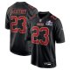 Men's #23 Christian McCaffrey San Francisco 49ers Nike Super Bowl LVIII Carbon Fashion Limited Player Jersey Black