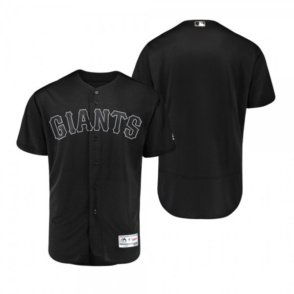 San Francisco Giants Black Blank 2019 Players Weekend MLB Team Jersey