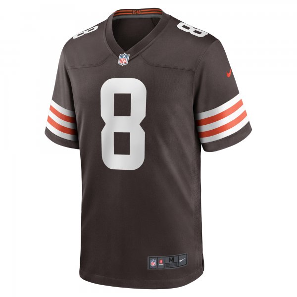 Men's Cleveland Browns Elijah Moore Nike Brown Game Jersey