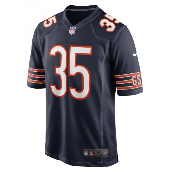 Men's Chicago Bears Khari Blasingame Nike Navy Game Player Jersey