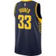 Men's Indiana Pacers Myles Turner Nike Navy Swingman Jersey - Icon Edition