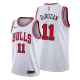 Men's Chicago Bulls #11 DeMar DeRozan 2021 Trade White Association Edition NBA Jersey