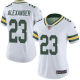 Nike Green Bay Packers #23 Jaire Alexander White Women's Stitched NFL Vapor Untouchable Limited Jersey