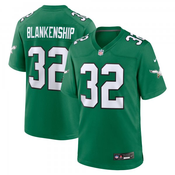 Men's Philadelphia Eagles Reed Blankenship Nike  Kelly Green Alternate Game Jersey