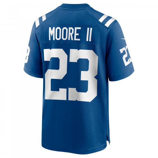 Men's Indianapolis Colts Kenny Moore II Nike Royal Game Jersey