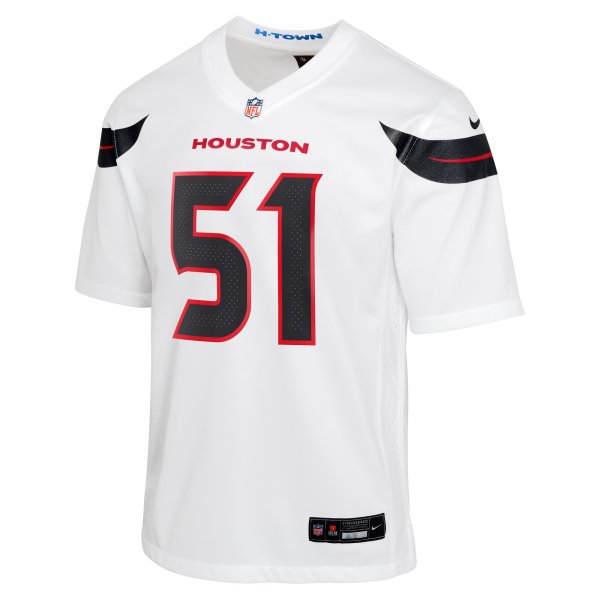 Youth Houston Texans Will Anderson Jr. Nike White Game Jersey