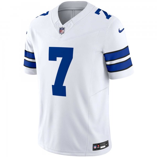 Men's Dallas Cowboys Trevon Diggs Nike White Vapor F.U.S.E. Limited Jersey