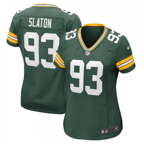 Women's Green Bay Packers T.J. Slaton Nike Green Nike Game Jersey