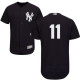 New York Yankees #11 Brett Gardner Navy Blue Flexbase Collection Stitched MLB Jersey