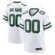 Men's New York Jets White custom Jersey