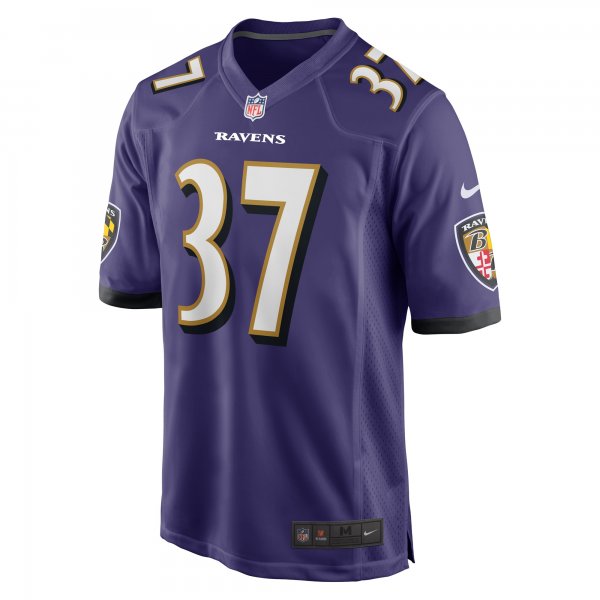 Men's Baltimore Ravens Kenyan Drake Nike  Purple  Game Jersey