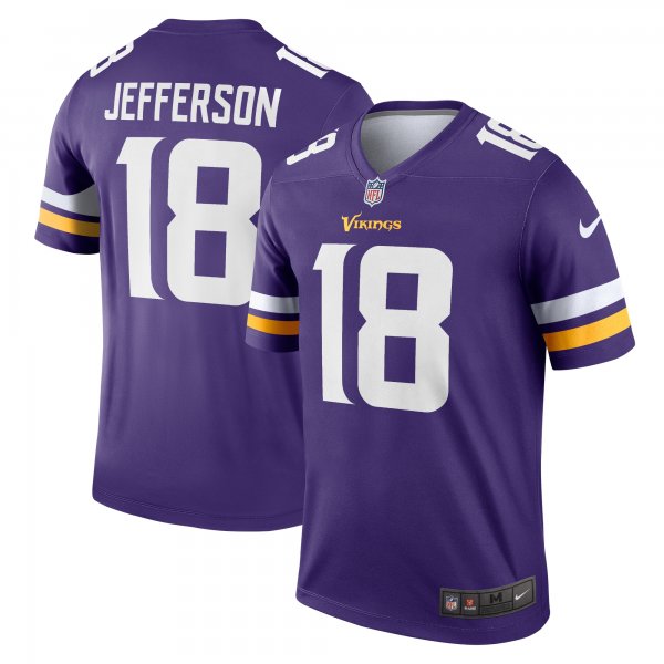 Men's Minnesota Vikings Justin Jefferson Nike Purple Legend Jersey