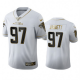 Atlanta Falcons #97 Grady Jarrett Men's Nike White Golden Edition Vapor Limited NFL 100 Jersey