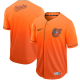 Men's Nike Baltimore Orioles Blank Orange Fade MLB Jersey